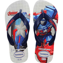 Havaianas Top Marvel II Παιδικές Σαγιονάρες για Αγόρι Λευκές 4148300-0001