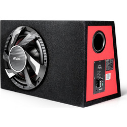 Vevor CT-12 Αυτοενισχυόμενο Subwoofer Αυτοκινήτου 12" 245W RMS με Κούτα