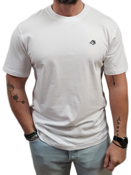 Element - ELYZT00630 - Pizza SS - WBB0/White - T-shirt - white