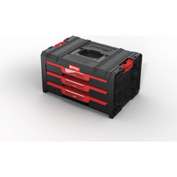 Εργαλειοθήκη πλαστική SYSTEM PRO DRAWER 3 με τρία συρτάρια Διαστάσεις: 450X310X244mm 3X4,5L / PRO-DRAWER-3
