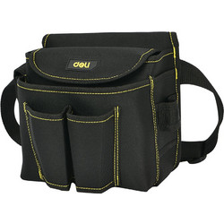 DELI TOOL WAIST POUCH 22x14x20CM BLACK