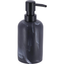 Dispenser marble μαύρο 300ml/7,3x17,5cm