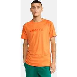 Craft Core Essence Logo Tee Ανδρικό Αθλητικό T-Shirt Πορτοκαλί 1911786-573000