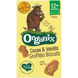 Μπισκότο Κακάο/Βανίλια Gruffalo 100gr Organix