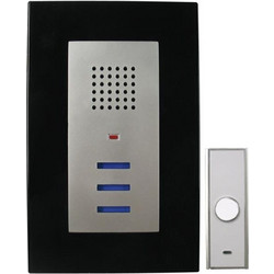 REV DESIGN RADIO CHIME IP BLACK/SILVER