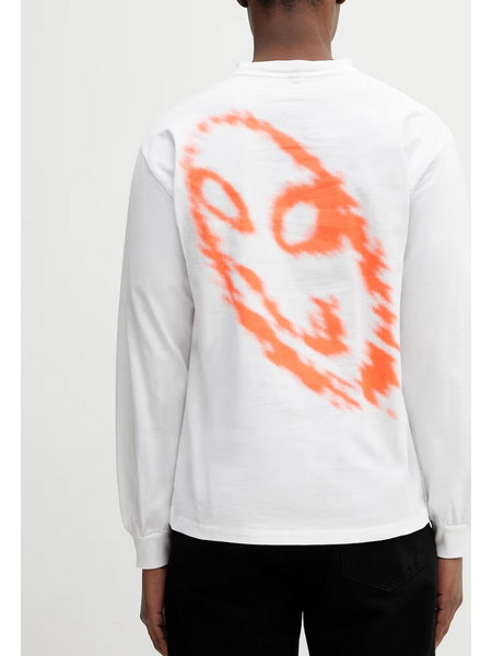 NO PROBLEMO Smile Away LS Tee - White