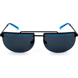 Marc Jacobs MARC404/S WBX/IR Γυναικεία Γυαλιά Ηλίου Τετράγωνα Μεταλλικά Μαύρα με Μπλε Polarized Φακό