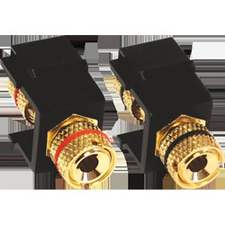 MODYS ΑΝΤΑΠΤΟΡΑΣ 2 ΗΧΕΙΩΝ LS 4MM ΜΑΥΡΟΣ / 10101416791