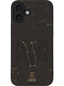 Sonique Zodiac Series Gemini Back Cover (iPhone 16 Plus)