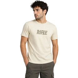 Rifle - Ανδρικό T-shirt RFT001-SABBIA Μπεζ