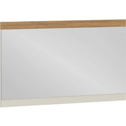 Καθρέπτης Τοίχου Fidello 163082029 94,2x2x80cm Natural-White Μοριοσανίδα