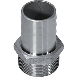 Inox Ρακόρ Αρσενικό 3/8" (Ουρά Φ 10) 316
