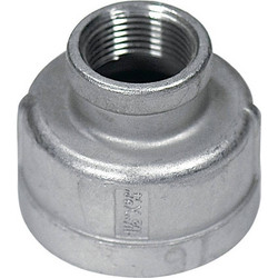 Inox Μούφα Συστολική Αγγλίας 3/8" X 1/8" 316