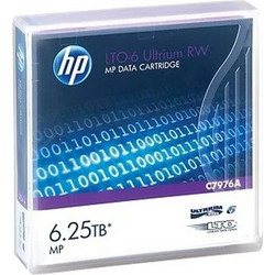 Μαγνητικό μέσο αποθήκευσης Hp LTO-6 Ultrium 6.25TB RW