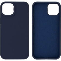 Ancus Silicone Liquid Back Cover Navy Blue (iPhone 15 Plus)