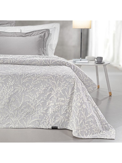 Κουβέρτα Δύο όψεων King Size Bouquet Smoke 260x250 Guy Laroche - Guy Laroche