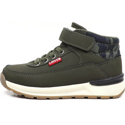 Levi's Παιδικά Μποτάκια Χακί με Σκρατς VASC0010S-0581