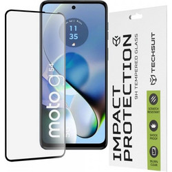 TechSuit 111D Full Cover Full Glue Γυαλί Προστασίας για Motorola Moto G64, G54 και G14