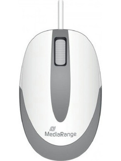 MediaRange MROS214 Ενσύρματο Ποντίκι White