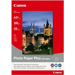 Canon Φωτογραφικό Χαρτί A3+ Semi Gloss 260g/m 20 Φύλλα (1686B032) (CAN-SG201-A3PLUS)