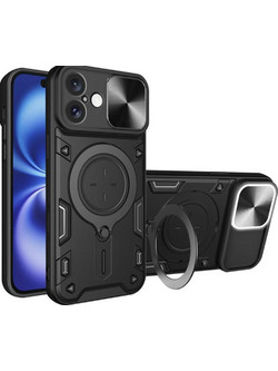Techsuit CamGuard Pro Θήκη Black (iPhone 16)
