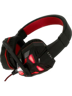 Ezra GE12 Gaming Headset Over Ear Black Red