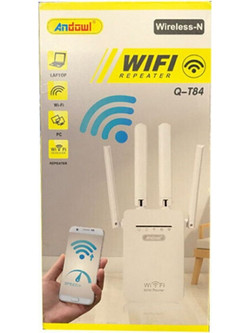 Andowl Q-T84 Wi-Fi Extender Single Band (2.4GHz)