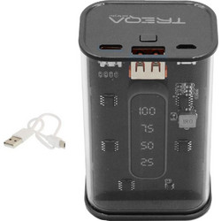 Treqa TR-2000 Power Bank 10000mAh με Θύρα USB-A Black