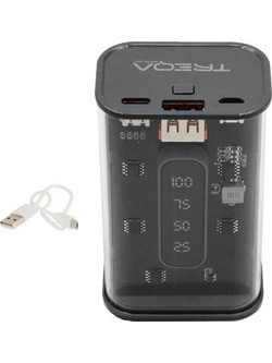 Treqa TR-2000 Power Bank 10000mAh με Θύρα USB-A Black