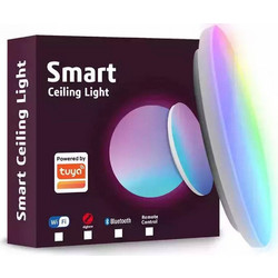 Στρογγυλό LED Panel 12W με Φυσικό Λευκό Φως 28εκ. 000.230.15896