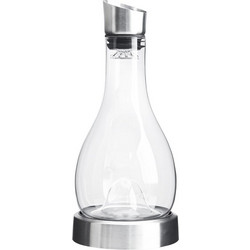 ΚΑΡΑΦΑ ΚΡΑΣΙΟΥ ΓΥΑΛΙΝΗ 1200ML ΜΕ ΑΝΟΞ. ΠΩΜΑ/ΒΑΣΗ ΚΑΙ ΠΑΓΟΚΥΣΤΗ 15X15X29EK. - ESPIEL - PIF105