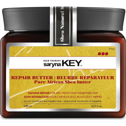 Saryna Key Damage Repair Light Pure African Shea Butter Μάσκα Μαλλιών Κερατίνης για Όγκο Επανόρθωση & Ψαλίδα για Ξηρά Λεπτά & Ταλαιπωρημένα Μαλλιά 300ml
