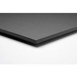 Μακετόχαρτο μαύρο 50x70cm 5mm