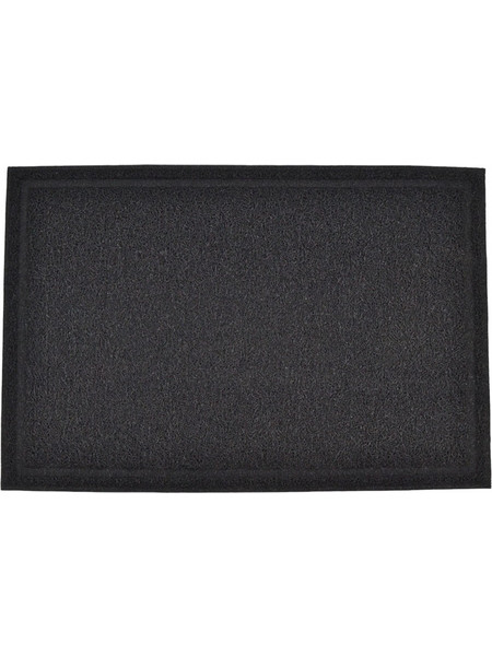 Πατάκι Με Αντιολισθητική Βάση Pvc 40X60Εκ . Μαύρο Ankor