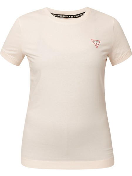 Guess MINI TRIANGLE TEE Εκρού
