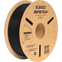 Elegoo Νήμα 3D Εκτυπωτή Rapid PLA+ 1.75 mm - Black