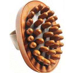 Βούρτσα Μασάζ Ξύλινη Οβάλ Anti-cellulite Body Brush Gaia Products