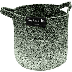 Καλάθι Αποθήκευσης Shades Olive Βαμβάκι & Jute - Guy Laroche