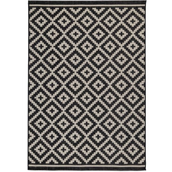 Royal Carpet Flox Χαλί Ορθογώνιο Καλοκαιρινό Ψάθινο 67x240cm 721K Black