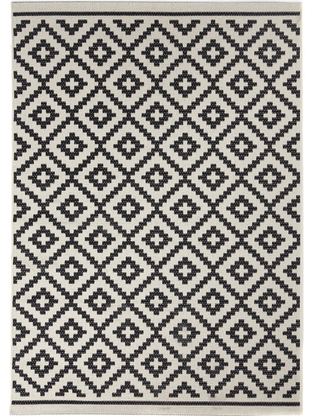 Ψάθα Flox 721W BLACK Royal Carpet - Royal Carpet 200x285
