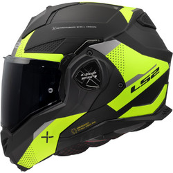 LS2 FF901 Advant Oblivion Matt Black / Yellow Κράνος Μηχανής Crossover / Modular 1600gr