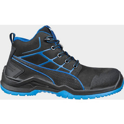 Puma Krypton Mid Μποτάκια Ασφαλείας S3 Αδιάβροχα Μαύρα