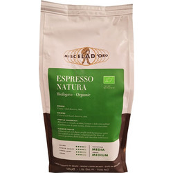 Miscela d'oro Espresso Natura Biologico Organic κόκκοι καφέ 500g