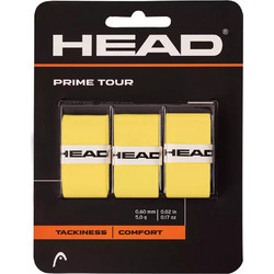 Prime Tour Regular 3X Yw Yellow Overgrip Tennis Head