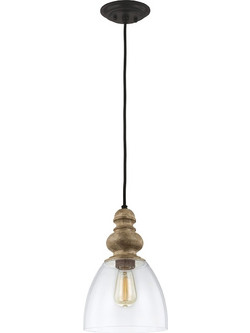Feiss Matrimonio DL-MATRIMONIO-1P Κρεμαστό Φωτιστικό Οροφής Driftwood / Dark Weathered Zinc