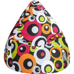 BeanBag Malibu XL Πουφ 70x110εκ. Πορτοκαλί
