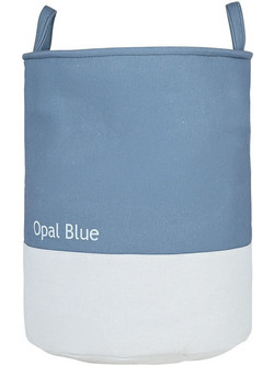 Estia Καλαθι Απλυτων Tone lab με Χερουλια 35x35x50cm Opal Blue