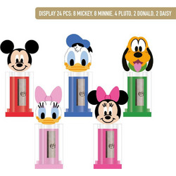 Disney assorted pencil sharpener with container