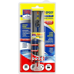 Turbo Εποξική Υγρό Κόλλας Μετάλλων 2 Συστατικών 24ml 88400