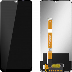 MP Οθόνη LCD για Realme C21Y / C25Y, Χωρίς Πλαίσιο, Μαύρη
